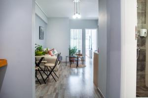 Posezení v ubytování Ermou 18 Mosaics boutique apartment