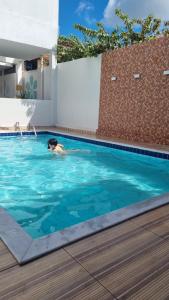 Bazén v ubytování Hotel Porthal da Ilha- Paulo Afonso-Ba nebo v jeho okolí