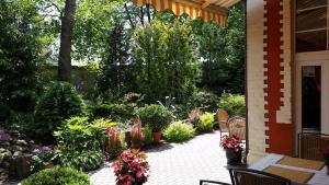 Zahrada ubytování Villa Intryga