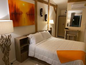 Postel nebo postele na pokoji v ubytování Nam Jai Beach - Sunset