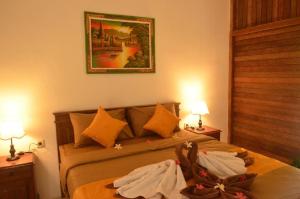 The Rahayu Cottage的休息区