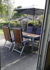 Balkón nebo terasa v ubytování Resi's Gästehaus