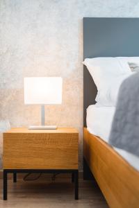 Posteľ alebo postele v izbe v ubytovaní Apartmán U Vlka - Hubertus, Karlova Studánka