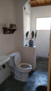 Koupelna v ubytování Casa de Kai Mazunte