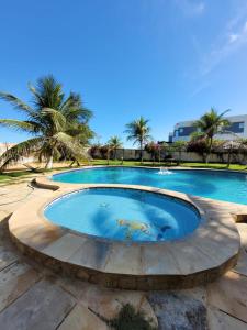 La alberca dentro o cerca de Pousada Canoa Beach