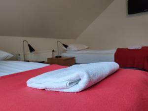 550 Guesthouse客房内的一张或多张床位