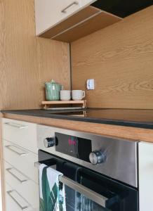 Kuchyňa alebo kuchynka v ubytovaní Malta Premium Apartment, free parking, self check-in 24h