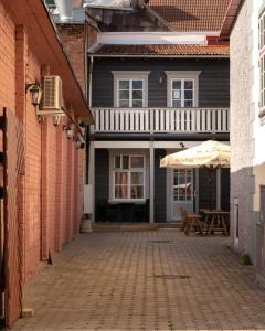Budova, kde se apartmán nachází