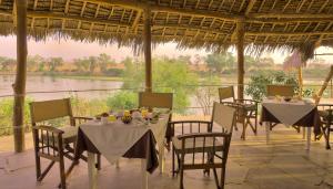 Restaurace v ubytování Kudu Safari Camp