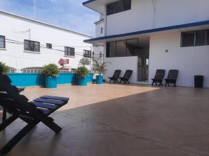 Bazén v ubytování HOTEL ACUARIO CATEMACO nebo v jeho okolí