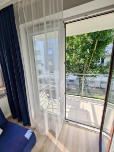Balkón alebo terasa v ubytovaní Apartament Pogodny + 2 fotografie