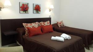 Ένα ή περισσότερα κρεβάτια σε δωμάτιο στο La Matilde