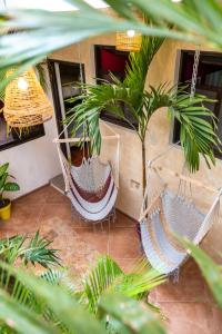 Area soggiorno di Why Not Hotel