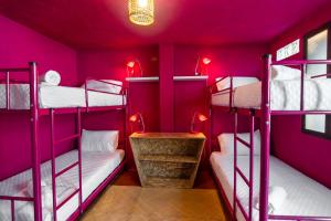 Letto o letti in una camera di Why Not Hotel