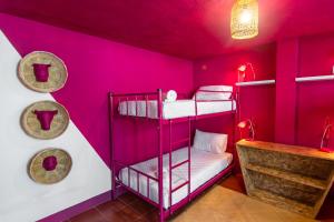Letto o letti in una camera di Why Not Hotel