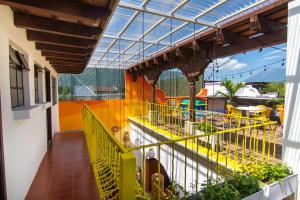 Balcone o terrazza di Why Not Hotel