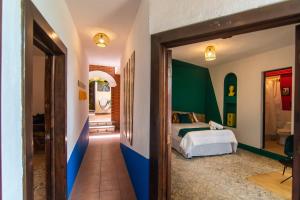 Letto o letti in una camera di Why Not Hotel