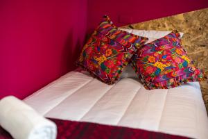 Letto o letti in una camera di Why Not Hotel