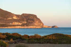 an island in the middle of a body of water at KAMEO, Antiparos in Antiparos