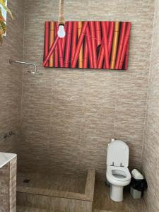 Koupelna v ubytování Le Comfort (self catering)