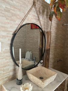 Koupelna v ubytování Le Comfort (self catering)