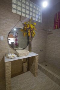 Koupelna v ubytování Le Comfort (self catering)
