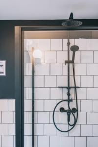 Koupelna v ubytování Kardamom Studio Apartman