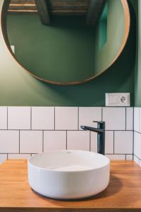 Koupelna v ubytování Kardamom Studio Apartman