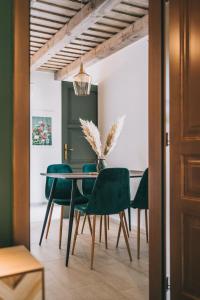 Posezení v ubytování Kardamom Studio Apartman
