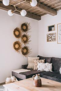 Posezení v ubytování Kardamom Studio Apartman