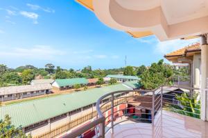Balkon ili terasa u objektu Entebbe Traveller's Hotel
