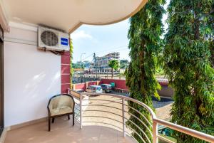 Balkon ili terasa u objektu Entebbe Traveller's Hotel