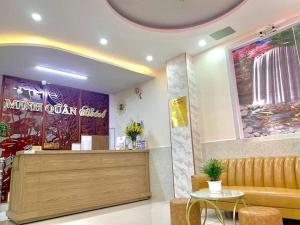 Posezení v ubytování Minh Quan Hotel