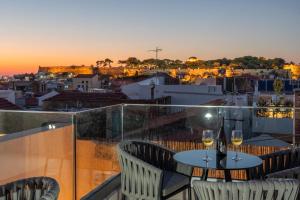 A balcony or terrace at Casa Del Balsamo