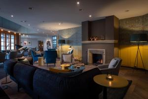 Predel za sedenje v nastanitvi Hotel Schweizerhof Lenzerheide