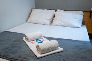 Postel nebo postele na pokoji v ubytování Hotel Vital, Rio de Janeiro