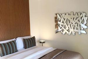 A bed or beds in a room at MIRADOR DE MERESE