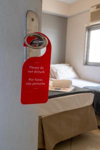 Postel nebo postele na pokoji v ubytování Hotel Vital, Rio de Janeiro