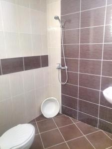 ソゾポルにあるFarlalievi Guest Houseのバスルーム(トイレ、シャワー付)