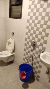Koupelna v ubytování Hotel Visau,Shirdi