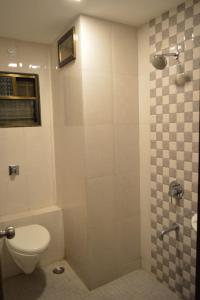 Koupelna v ubytování Hotel Visau,Shirdi