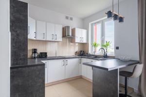 Kuchyňa alebo kuchynka v ubytovaní Grelewicz Apartments- MyWay