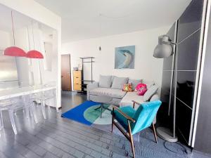Posedenie v ubytovaní Przestronny apartament w centrum Poznania - Stare miasto