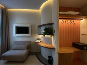 A kitchen or kitchenette at NoOne Tropea Guesthouse