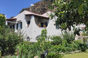 A garden outside CAPERCIA home