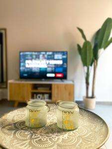 TV a/nebo společenská místnost v ubytování Apartment Rosario in Malaga center
