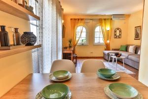 Posezení v ubytování daMonte – Apartments and rooms