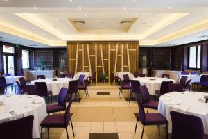 Restaurace v ubytování Tópart Hotel