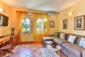 Posezení v ubytování daMonte – Apartments and rooms