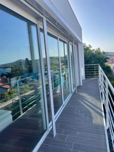 Balkon lub taras w obiekcie Villa magnifique vue mer